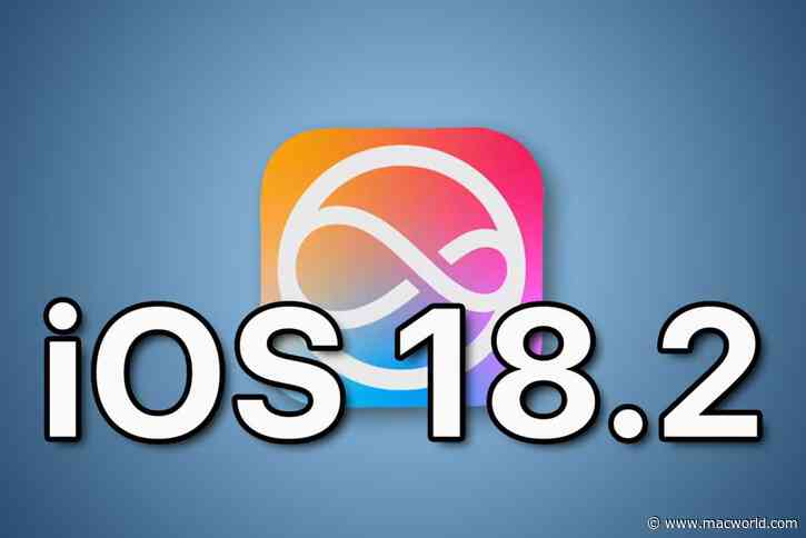 iOS 18.2 beta is available with loads of new Apple Intelligence features