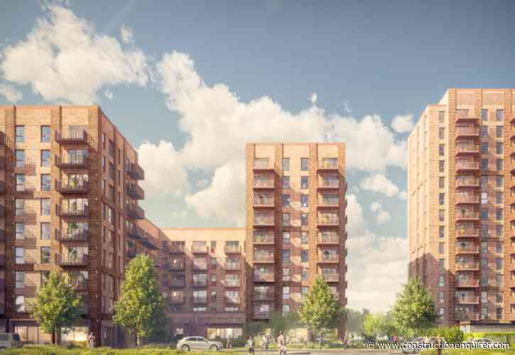 Barratt go-ahead for 260 flats at old London gas works
