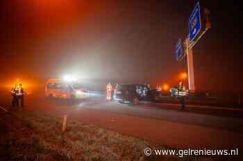 Vier gewonden bij ongeval op de A15