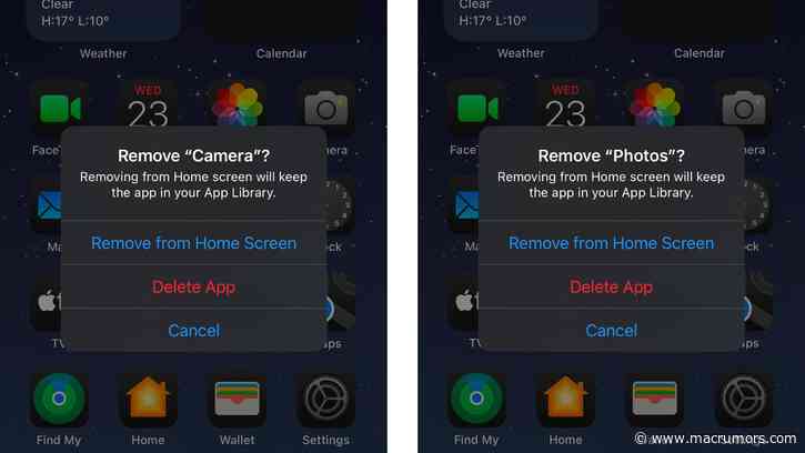 iOS 18.2 Lets EU Users Delete App Store, Safari, Messages, Camera and Photos