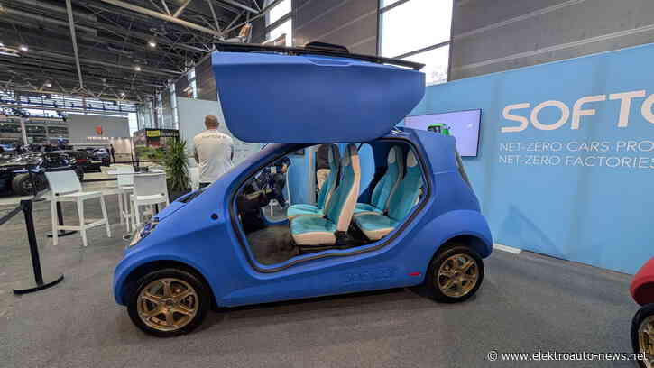 Softcar: Umweltfreundliches L7e-Fahrzeug mit vier Sitzen