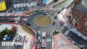 Opening of city's Dutch-style roundabout delayed