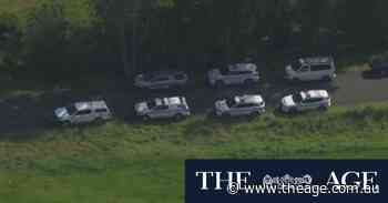 ‘There’s someone at large with a gun’: Hunt for gunman after shots fired at police in rural Victoria