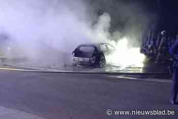 Auto uitgebrand in Rekkem, vermoeden van kwaad opzet