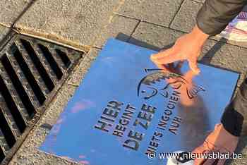 Slogan aan rioolputjes moet sluikstorters tegenhouden: “Hier begint de zee, niets ingooien alstublieft”