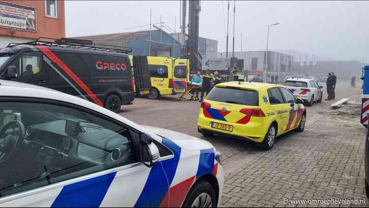 Urk - Man gewond na bedrijfsongeval op Urk