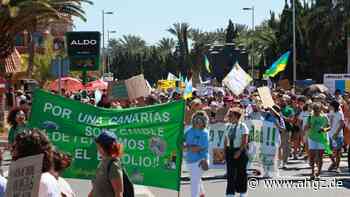 Auf den Kanaren: Erneute Proteste gegen Massentourismus