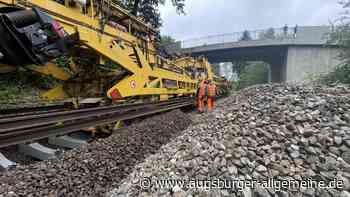 Zugstrecke zwischen Senden und Weißenhorn für zwei Wochen gesperrt