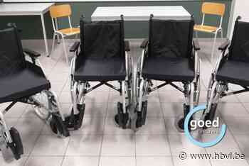 Vier nieuwe rolstoelen voor Rode Kruis Meeuwen-Gruitrode