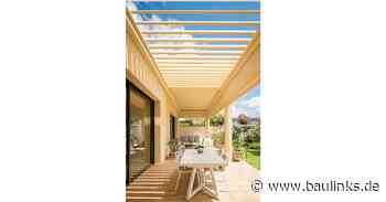 Aero Infinity: integriertes Lamellendach mit einer Spannweite von bis zu 13,25 m