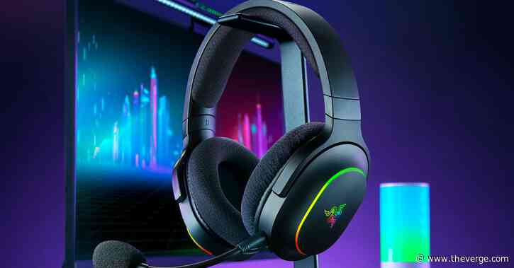 Razer added RGB lighting to its Barracuda X wireless headphones