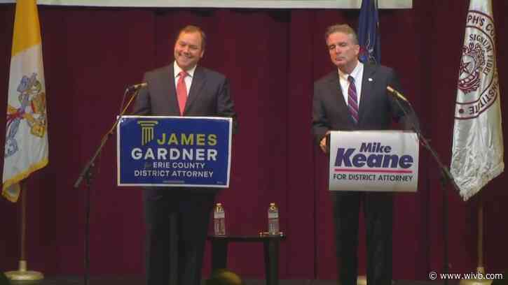 Bail reform, immigration, car thefts discussed in Erie County District Attorney debate between Mike Keane, James Gardner