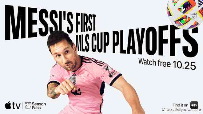 Lionel Messi’s historic MLS Cup Playoffs debut to stream free on MLS Season Pass on Apple TV