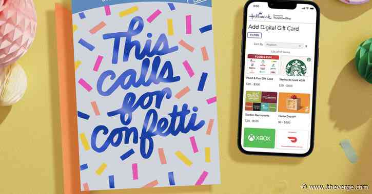 Hallmark has new greeting cards for the lazy gift giver who cares