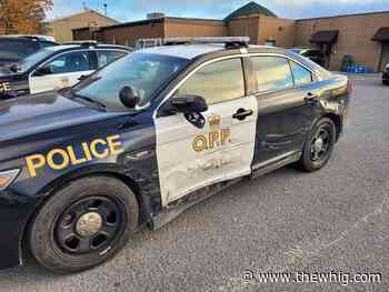 OPP in Frontenac use two cruisers to stop Kingston driver