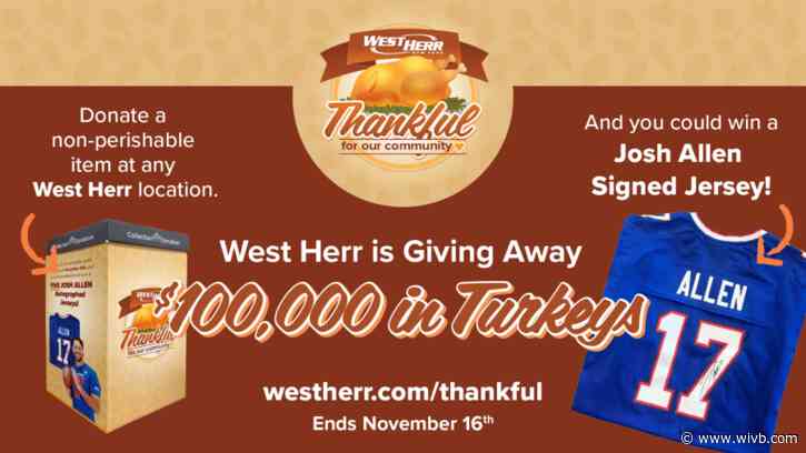 West Herr's annual Thanksgiving food drive back for another edition