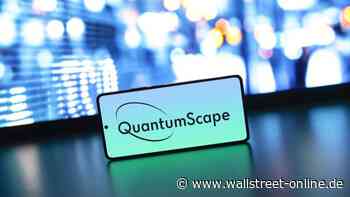 Trotz roter Zahlen: Plus 30 Prozent: Aktie von VW-Batterie-Partner Quantumscape wie entfesselt