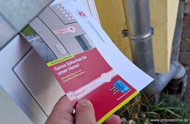 POL-HI: Einbrechern keine Chance bieten - Präventionsmaßnahmen Wohnungseinbruchsdiebstahl