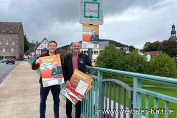 IG Metall plakatiert Minister Laumann in Beverungen