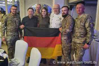 Finlandia-Küchenchef kocht für Frontsoldaten und Vitali Klitschko