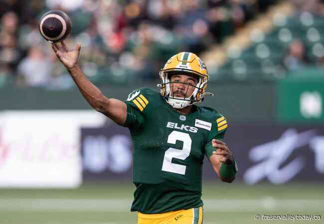 Questions about QB Tre Ford’s future in Edmonton surface as Elks close out CFL season
