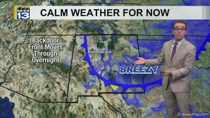 Two systems ahead but warm in-between