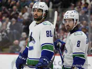 Cap-conscious Canucks send Arshdeep Bains, Erik Brännström back to the AHL