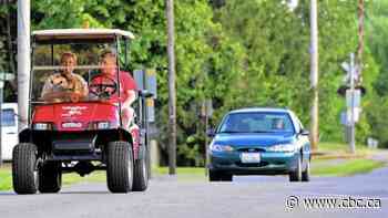 Golf carts to ride roads in 7 Alberta municipalities under pilot program