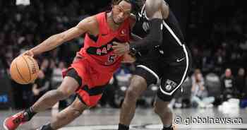 Raptors guard Quickley questionable vs. 76ers