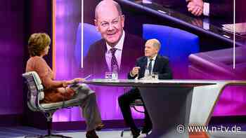 Maybrit Illners 1000. Sendung: Scholz findet "überhaupt nicht gut, dass es so läuft"