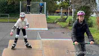 Freude in Burggen: endlich eine Skateranlage