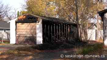 Police investigating multiple suspicious fire in Saskatoon Mayfair neighbourhood