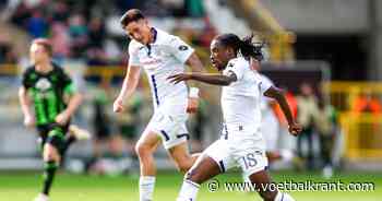 LIVE: Anderlecht staat tegen 10 man, Degreef kreeg elleboog