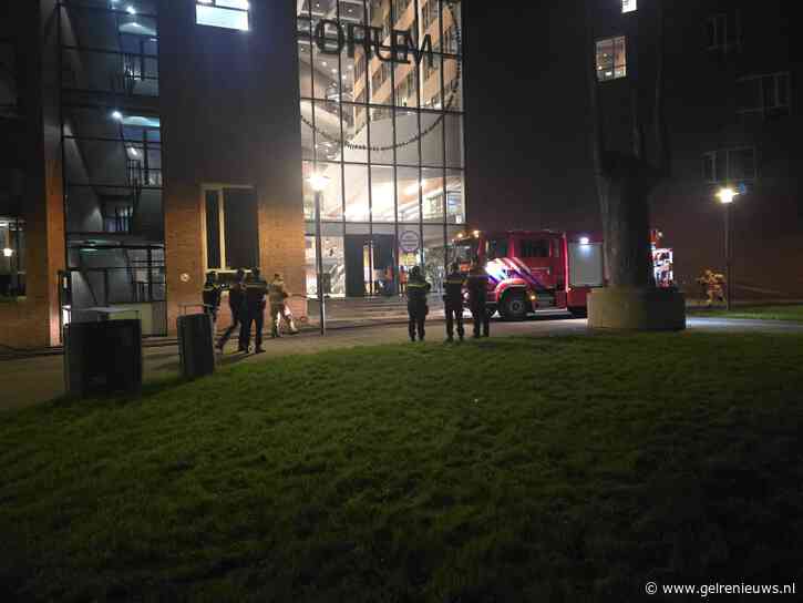 Brand in gebouw van Universiteit, 200 studenten en medewerkers moesten pand verlaten