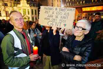 Opnieuw 550 betogers aan Gents stadhuis: “Als je met ons lacht, besef goed wie je uitlacht”
