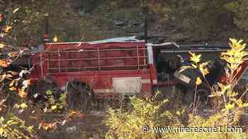 Ky. firefighter flown to hospital after tanker rollover