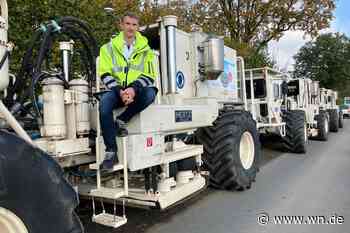 Erforschung des Untergrunds: Münster wird einmal durchgerüttelt