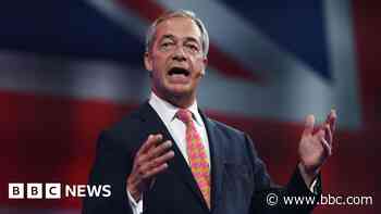 Farage calls on Tory councillors to join Reform UK