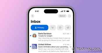 iOS 18.2 beta includes redesigned Mail app with smart categories