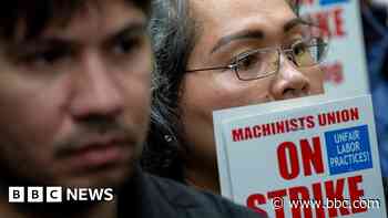 Striking Boeing workers reject 35% pay rise offer