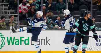 Ehlers scores OT winner as Winnipeg Jets edge Kraken to improve to 7-0