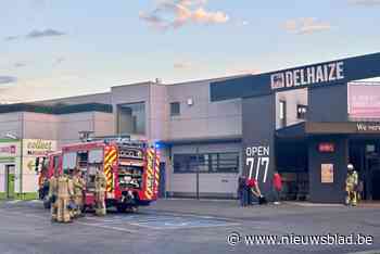 Brand in AD Delhaize Zedelgem snel onder controle