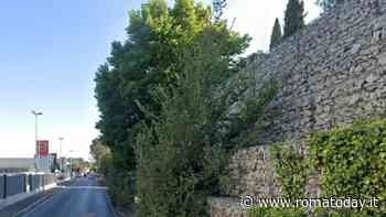 Roma ovest da incubo. Incidente e crollo di un muro di contenimento, traffico in tilt