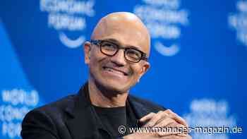 Microsoft: CEO Satya Nadella kassiert 63 Prozent höhere Vergütung