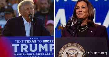 The presidential race comes to Texas on Friday with dueling Harris and Trump campaign visits