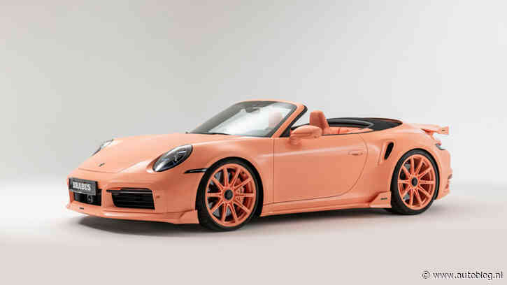 Deze Porsche 911 is heel erg roze