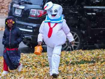 Trick-or-treat times 2024 for northwest Ohio and southeast Michigan
