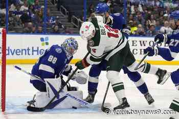 Matt Boldy breaks 3rd-period tie, Wild top Lightning 4-2 to remain unbeaten in regulation