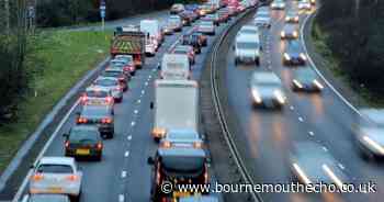 Delays after three car pileup on A31