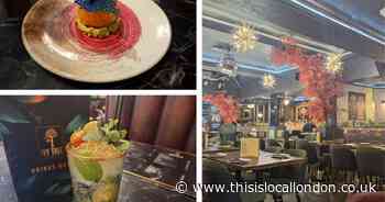 'I went for a lavish meal at Ivy Tree and tried a gold cocktail and mystery dish'